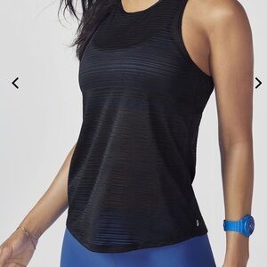 Fabletics Autumn tank NWT! XL black